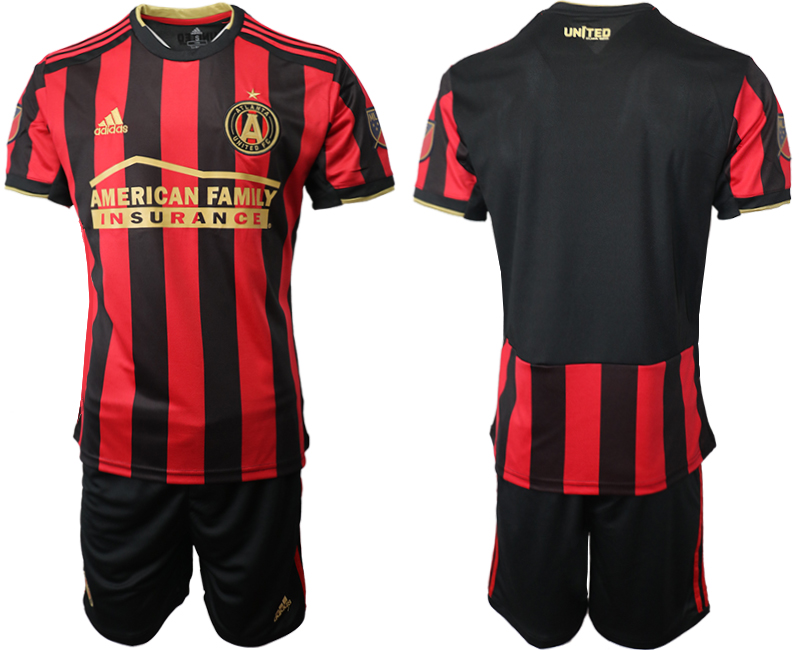Men 2020-2021 club Atlanta Union home blank black Soccer Jerseys